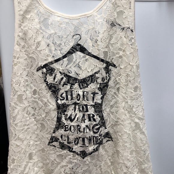 Unique dressy tank top - Picture 2 of 4